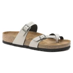 Birkenstock Mayari Birko-Flor Pull Up Stone