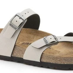 Birkenstock Mayari Birko-Flor Pull Up Stone 21 Birkenstock Mayari Birko-Flor Pull Up Stone -New Shoe Shop 1005056 detail 1