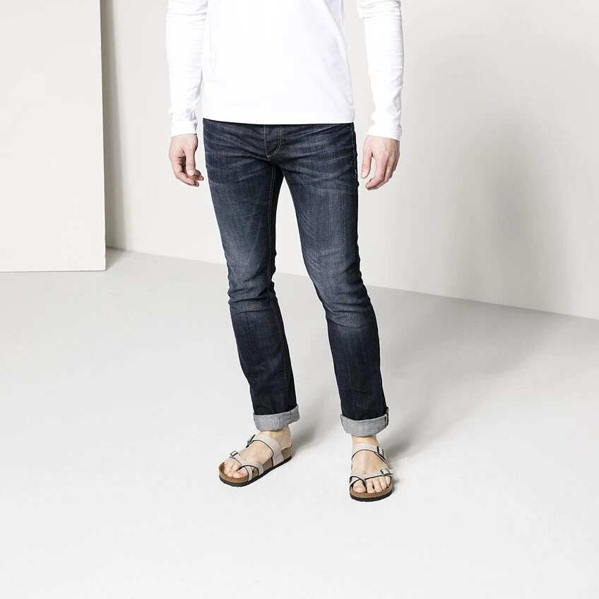 Birkenstock Mayari Birko-Flor Pull Up Stone 6 Birkenstock Mayari Birko-Flor Pull Up Stone - Image 4