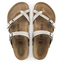 Birkenstock Mayari Birko-Flor Pull Up Stone 18 Birkenstock Mayari Birko-Flor Pull Up Stone -New Shoe Shop 1005056 top