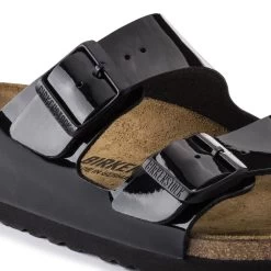 Birkenstock Arizona Birko-Flor Patent 20 Birkenstock Arizona Birko-Flor Patent -New Shoe Shop 1005292 detail 1