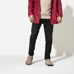 Birkenstock London Suede Leather -New Shoe Shop 1010504 f closeup m