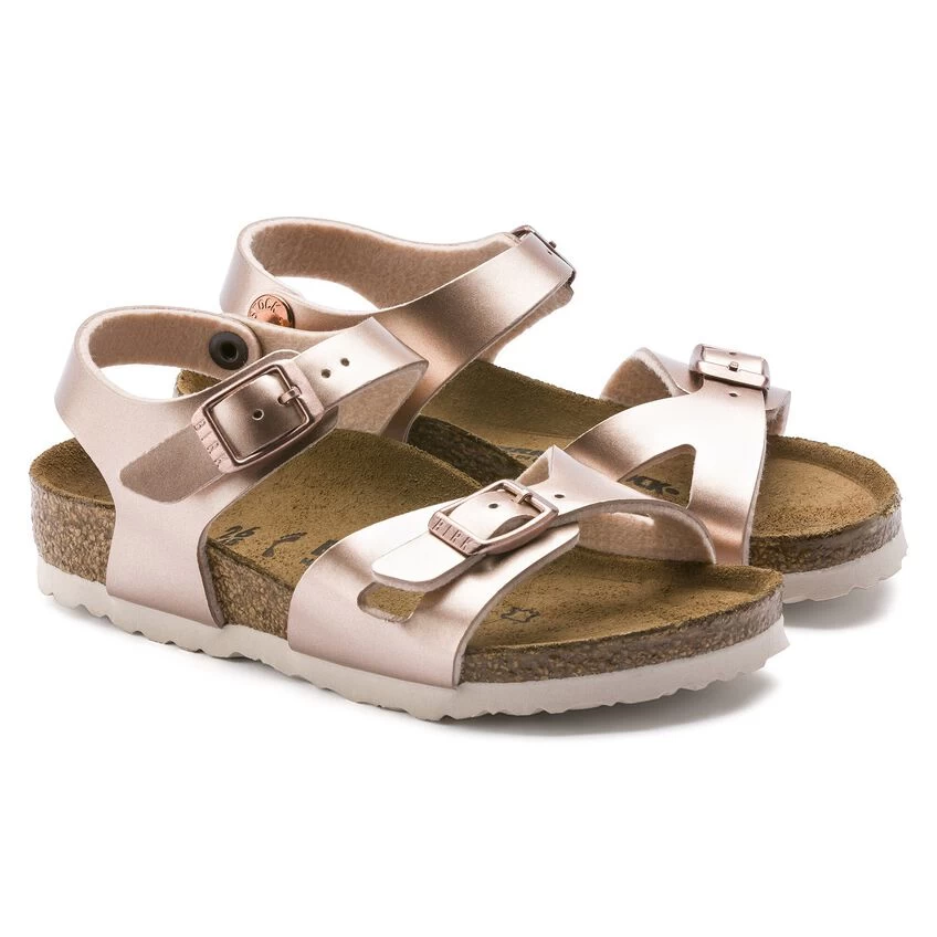 Birkenstock Rio Birko-Flor Electric Metallic Copper 7 Birkenstock Rio Birko-Flor Electric Metallic Copper - Image 5
