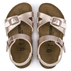 Birkenstock Rio Birko-Flor Electric Metallic Copper 12 Birkenstock Rio Birko-Flor Electric Metallic Copper -New Shoe Shop 1012520 top
