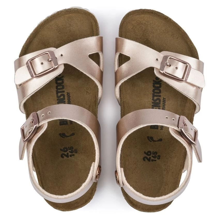 Birkenstock Rio Birko-Flor Electric Metallic Copper 6 Birkenstock Rio Birko-Flor Electric Metallic Copper - Image 4