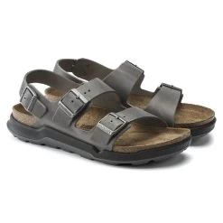 Birkenstock Milano Oiled Leather -New Shoe Shop 1014952 pair