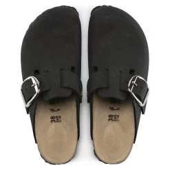 Birkenstock Boston Big Buckle Nubuck Leather Black 16 Birkenstock Boston Big Buckle Nubuck Leather Black -New Shoe Shop 1016995 top