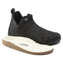 Birkenstock Andermatt Shearling Wool Felt -New Shoe Shop 1017883 detail 3