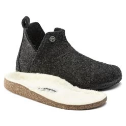 Birkenstock Andermatt Shearling Wool Felt -New Shoe Shop 1017887 detail 3