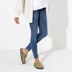 Birkenstock Boston Big Buckle Nubuck Leather 13 Birkenstock Boston Big Buckle Nubuck Leather -New Shoe Shop 1017953 f look f