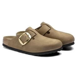 Birkenstock Boston Big Buckle Nubuck Leather 17 Birkenstock Boston Big Buckle Nubuck Leather -New Shoe Shop 1017953 pair