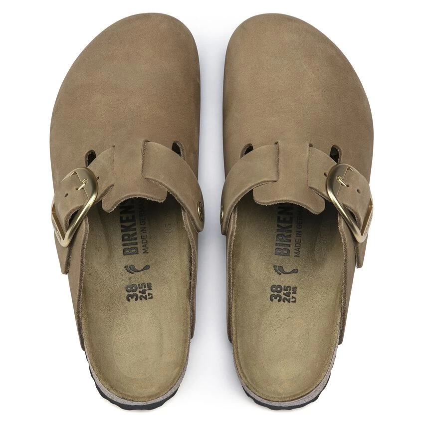 Birkenstock Boston Big Buckle Nubuck Leather 8 Birkenstock Boston Big Buckle Nubuck Leather - Image 6