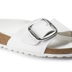 Birkenstock Madrid Big Buckle Natural Leather -New Shoe Shop 1018866 detail 1