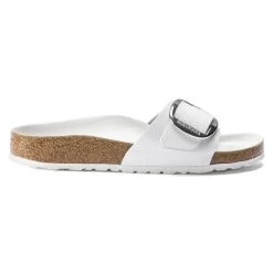 Birkenstock Madrid Big Buckle Natural Leather -New Shoe Shop 1018866 side