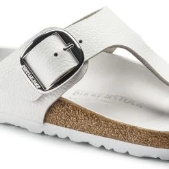 Birkenstock Gizeh Big Buckle Natural Leather -New Shoe Shop 1018885 detail 1