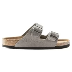 Birkenstock Arizona Nubuck Leather Desert Buck Whale Gray -New Shoe Shop 1019006 side