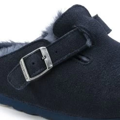 Birkenstock Boston Shearling Suede Leather -New Shoe Shop 1019486 detail 1