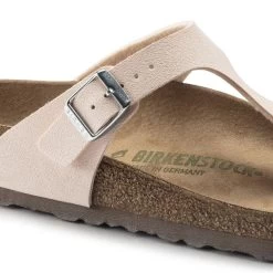 Birkenstock Gizeh Birko-Flor Nubuck -New Shoe Shop 1019656 detail 1