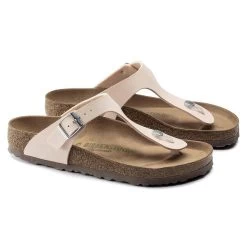 Birkenstock Gizeh Birko-Flor Nubuck -New Shoe Shop 1019656 pair