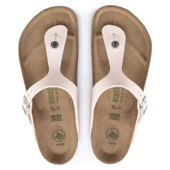 Birkenstock Gizeh Birko-Flor Nubuck -New Shoe Shop 1019656 top