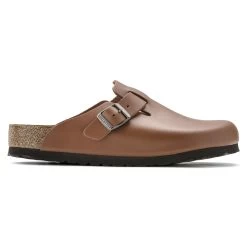 Birkenstock Boston Natural Leather 19 Birkenstock Boston Natural Leather -New Shoe Shop 1019693 side