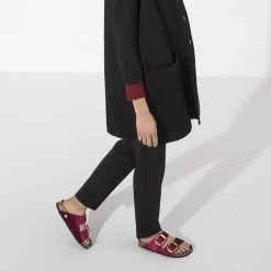 Birkenstock Arizona Big Buckle Velvet -New Shoe Shop 1020152 f look f