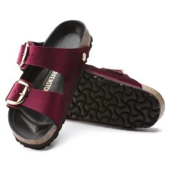 Birkenstock Arizona Big Buckle Velvet -New Shoe Shop 1020152 sole