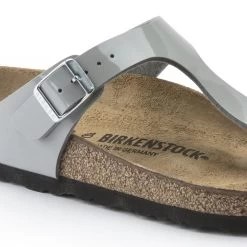 Birkenstock Gizeh Birko-Flor Patent -New Shoe Shop 1020171 detail 1