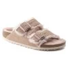 Birkenstock Arizona Shearling Suede Leather -New Shoe Shop 1020389