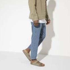 Birkenstock Arizona Birko-Flor Nubuck 14 Birkenstock Arizona Birko-Flor Nubuck -New Shoe Shop 1020502 f look m