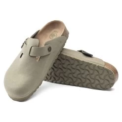 Birkenstock Boston Birko-Flor Nubuck -New Shoe Shop 1020506 sole