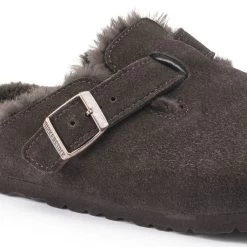 Birkenstock Boston Shearling Suede Leather 19 Birkenstock Boston Shearling Suede Leather -New Shoe Shop 1020529 detail 1
