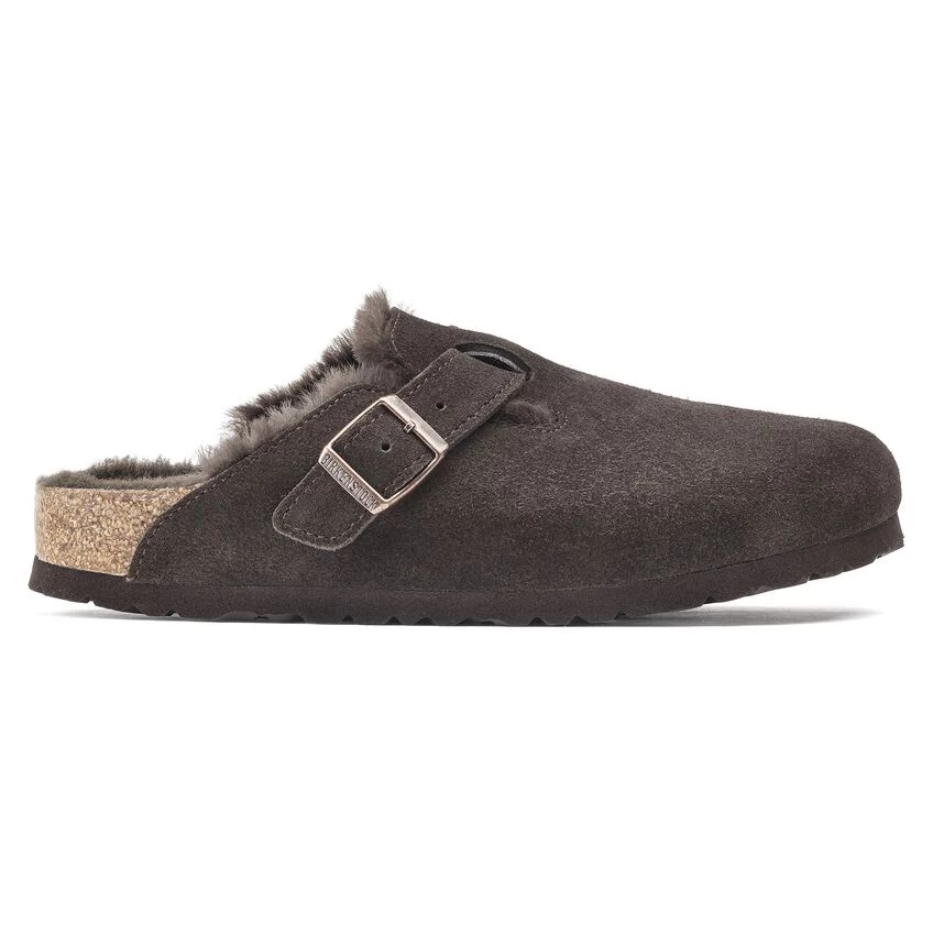 Birkenstock Boston Shearling Suede Leather 10 Birkenstock Boston Shearling Suede Leather - Image 8