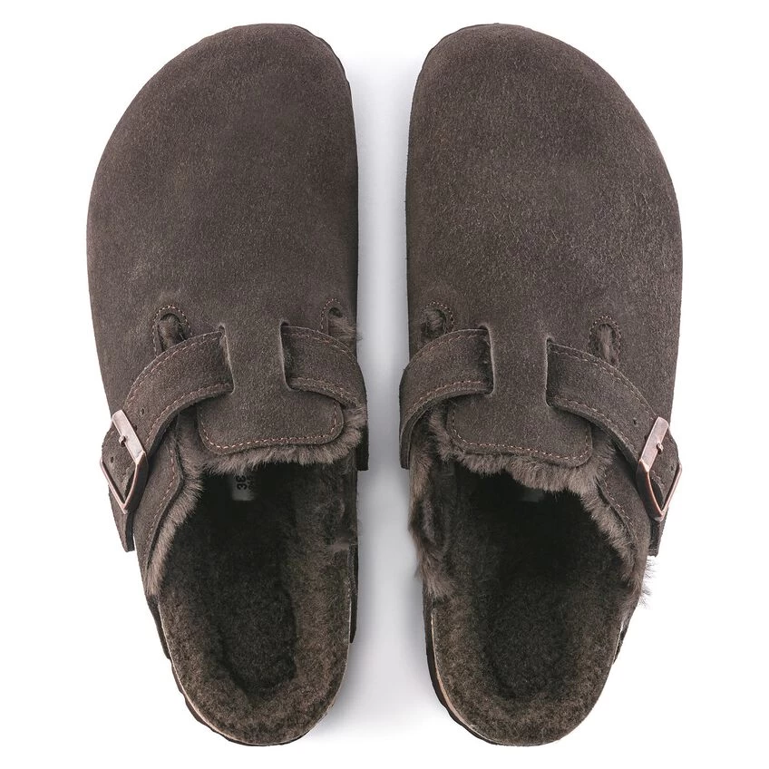 Birkenstock Boston Shearling Suede Leather 8 Birkenstock Boston Shearling Suede Leather - Image 6
