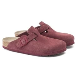 Birkenstock Boston Suede Leather -New Shoe Shop 1020534 pair