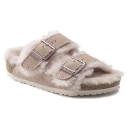 Birkenstock Arizona Shearling Kids Suede Leather 9 Birkenstock Arizona Shearling Kids Suede Leather -New Shoe Shop 1020580 1