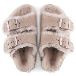 Birkenstock Arizona Shearling Kids Suede Leather 11 Birkenstock Arizona Shearling Kids Suede Leather -New Shoe Shop 1020580 top