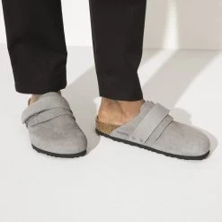 Birkenstock Nagoya Nubuck Leather -New Shoe Shop 1020703 f closeup m