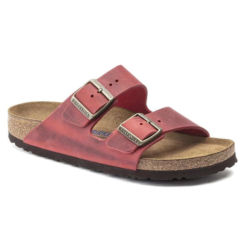 Birkenstock Arizona Oiled Leather Fire Red 3 Birkenstock Arizona Oiled Leather Fire Red