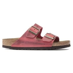 Birkenstock Arizona Oiled Leather Fire Red 20 Birkenstock Arizona Oiled Leather Fire Red -New Shoe Shop 1020730 side
