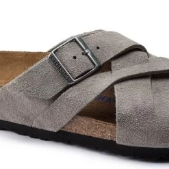 Birkenstock Lugano Suede Leather 17 Birkenstock Lugano Suede Leather -New Shoe Shop 1020932 detail 1