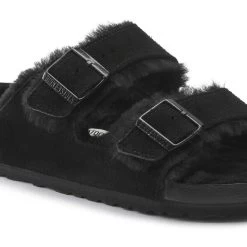 Birkenstock Arizona Shearling Suede Leather -New Shoe Shop 1021045 detail 1