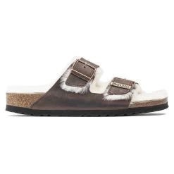 Birkenstock Arizona Shearling Oiled Leather -New Shoe Shop 1021049 side
