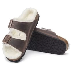 Birkenstock Arizona Shearling Oiled Leather -New Shoe Shop 1021049 sole