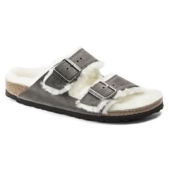 Birkenstock Arizona Shearling Oiled Leather -New Shoe Shop 1021067 1