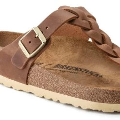 Birkenstock Gizeh Oiled Leather -New Shoe Shop 1021355 detail 1
