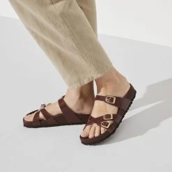 Birkenstock Franca Natural Leather -New Shoe Shop 1021520 f closeup f