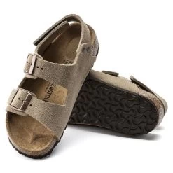 Birkenstock Milano HL Kids Suede Leather -New Shoe Shop 1021723 sole
