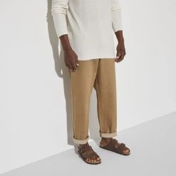 Birkenstock Arizona Nubuck Leather -New Shoe Shop 1022457 f look m