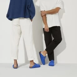 Birkenstock Boston Suede Leather Ultra Blue -New Shoe Shop 1022556 detail 7